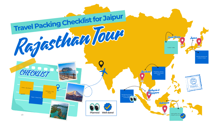 Travel Packing Checklist for Jaipur
